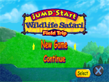 JumpStart Wildlife Safari: Field Trip - Screenshot - Game Title Image