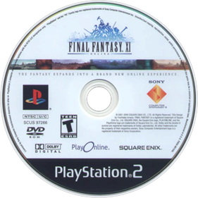 Final Fantasy XI Online - Disc Image