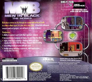 Men in Black: The Series - Box - Back Image