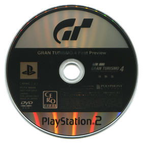 Gran Turismo 4 First Preview - Disc Image