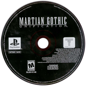 Martian Gothic: Unification - Disc Image