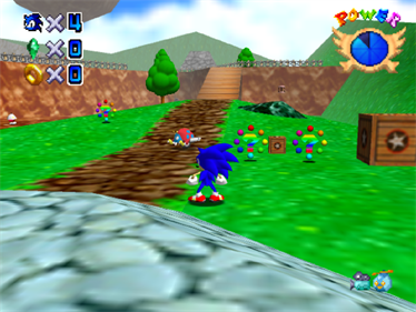 Mario 64: Sonic Edition Plus - Screenshot - Gameplay Image