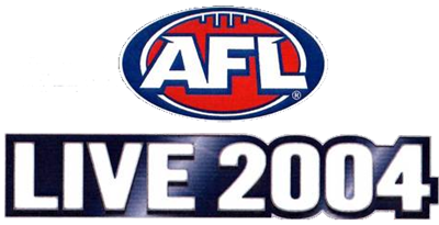 AFL Live 2004 - Clear Logo Image