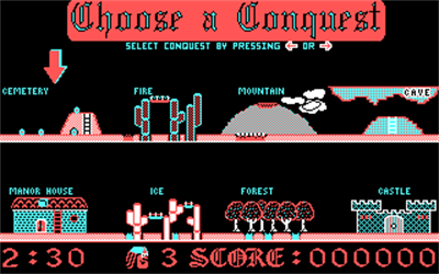 Armorik the Viking: The Eight Conquests - Screenshot - Game Select Image
