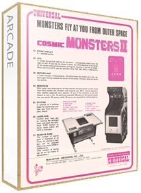 Cosmic Monsters II - Box - 3D Image