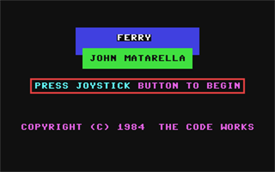 Ferry - Screenshot - Game Title Image