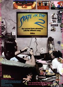 Skate or Die 2: The Search for Double Trouble - Advertisement Flyer - Front Image