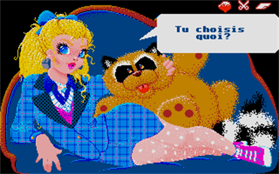 Rosemary Raccoon's Strip Game - Screenshot - Gameplay Image