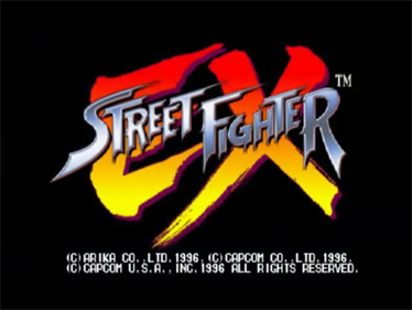 Street Fighter EX - Screenshot - Game Title Image