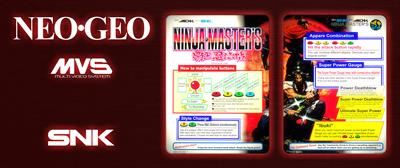 Ninja Master's: Haou Ninpou-ko - Arcade - Marquee Image