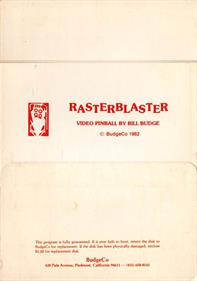 Raster Blaster - Box - Back Image