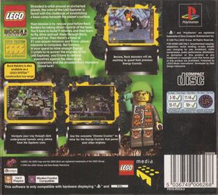 LEGO Rock Raiders - Box - Back Image