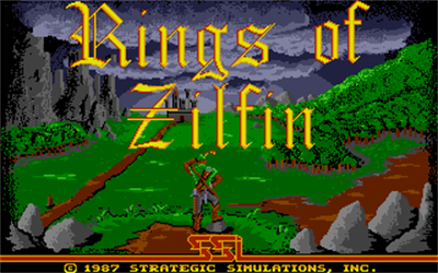 Rings of Zilfin - Screenshot - Game Title Image