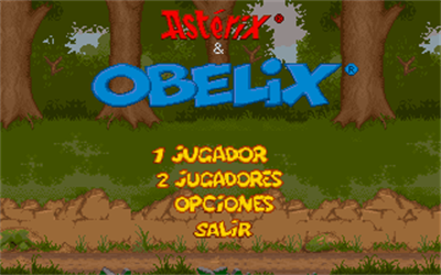 Astérix & Obélix - Screenshot - Game Select Image
