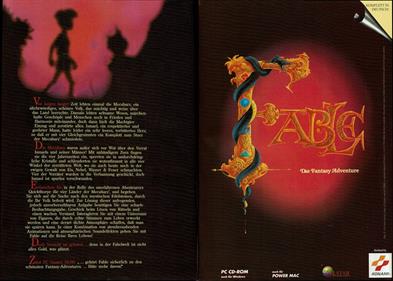 Fable - Advertisement Flyer - Front Image