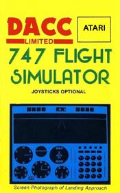 747 Flight Simulator - Box - Front Image