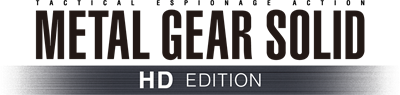 Metal Gear Solid HD Collection - Clear Logo Image