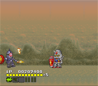 SD Kidou Senshi Gundam: V Sakusen Shidou - Screenshot - Gameplay Image