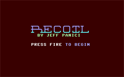Recoil - Screenshot - Game Title Image