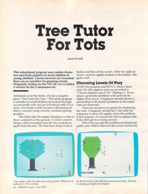 Tree Tutor for Tots - Advertisement Flyer - Front Image