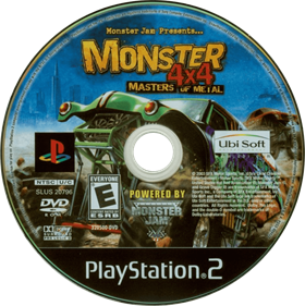 Monster 4x4: Masters of Metal - Disc Image