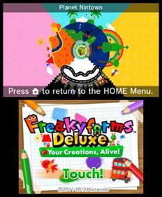 Freakyforms Deluxe: Your Creations, Alive! - Screenshot - Game Title Image