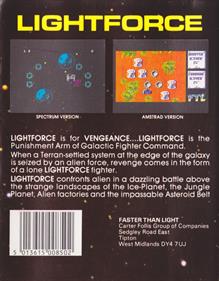 Light Force - Box - Back Image