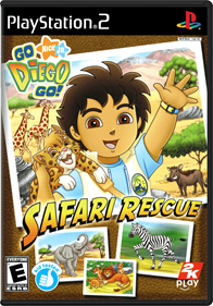 Go, Diego, Go! Safari Rescue - Box - Front - Reconstructed Image