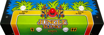 Jungle King - Arcade - Control Panel Image