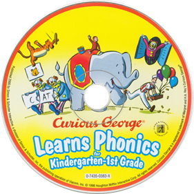 Curious George Learns Phonics - Disc Image