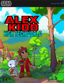 Alex Kidd: High-Tech World - Fanart - Box - Front Image