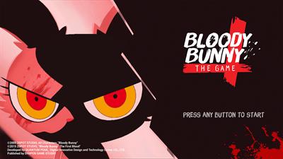 Bloody Bunny: The Game - Screenshot - Game Title Image