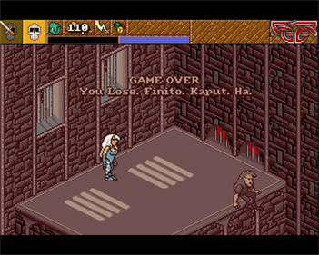Heimdall 2 - Screenshot - Game Over Image