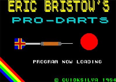 Eric Bristow's Pro-Darts - Screenshot - Game Title Image