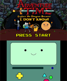 Adventure Time: Explore the Dungeon Because I Don't Know! - Screenshot - Game Title Image