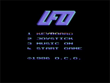 U.F.O. - Screenshot - Game Title Image