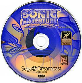 Sonic Adventure: Limited Edition - Disc Image