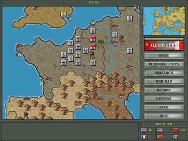 Strategic Command: European Theater - Screenshot - Gameplay Image