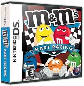 M&M's Kart Racing - Box - 3D Image