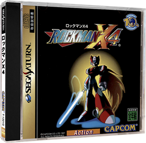 Mega Man X4 - Box - 3D Image