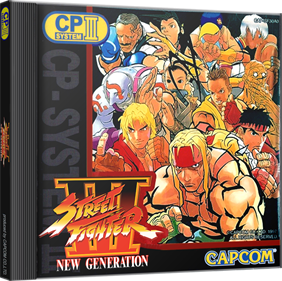 Street Fighter III: New Generation - Box - 3D Image