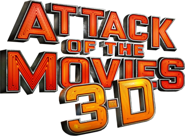 Attack of the Movies 3-D - Clear Logo Image