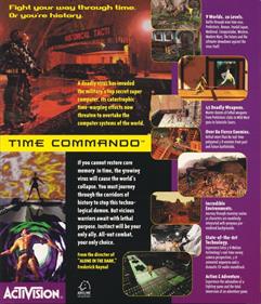 Time Commando - Box - Back Image