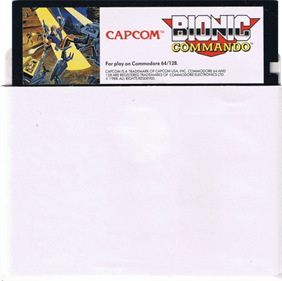 Bionic Commando (NTSC Version) - Disc Image