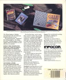 Zork II - Box - Back Image