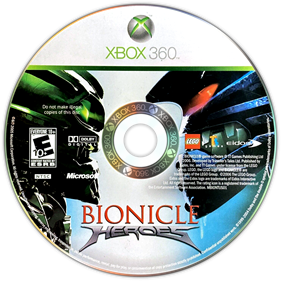 Bionicle Heroes - Disc Image