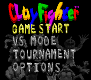 Clay Fighter: Tournament Edition - Screenshot - Game Title Image