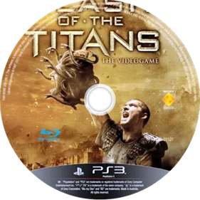Clash of the Titans: The Videogame - Fanart - Disc Image