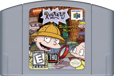 Rugrats: Scavenger Hunt - Cart - Front Image