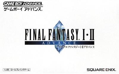 Final Fantasy I & II: Dawn of Souls - Box - Front Image
